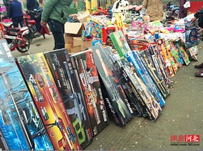 春節(jié)玩具槍銷售火熱，家長(zhǎng)選購需留心